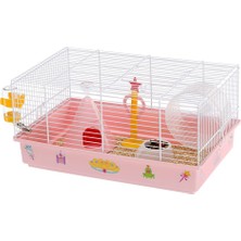 Aesco Ferplast Criceti 9 Hamster Kafesi Prenses Temalı, Princess