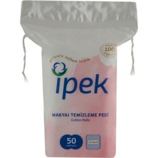 Aesco Ipek Kare Makyaj Temizleme Pedi 50 Adet