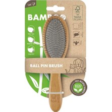 Aesco M-Pets Bamboo Tek Taraflı Fırça