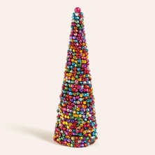Aesco Bombay Renkli Demir - Alumınyum Dekoratif Obje 25X8.5 cm