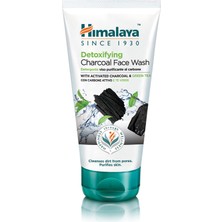 Aesco Himalaya Since 1930 Detoks Etkili Arındırıcı Yüz Yıkama Jeli, Aktif Kömür, Yeşil Çay, Parabensiz, Tüm Ciltler, 150 ml