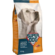 Aesco Super Dog Biftekli Yetişkin Köpek Maması 15 kg