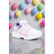 Dark Seer Çocuk Beyaz Mor Sneaker Spor Ayakkabı 2026 - Kids DS Rubick