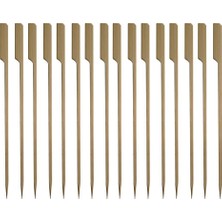 Aesco 25CM. Yassı Bambu Çöp Şiş 200 Adet