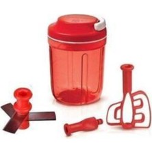 Aesco Tupperware Süper Şef Doğrayıcı Kırmızı