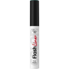 Aesco Golden Rose Flash Liner Colored Eyeliner - 112 True Black - Renkli Likit Eyeliner