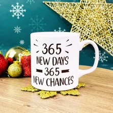 Aesco Giftmoda 365 Yeni Gün 365 Yeni Şans Yılbaşı Tasarımlı Kupa