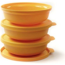 Aesco Tupperware Aloha 450ML Saklama Kabı 3'lü Set