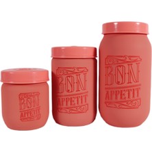 Aesco Herevin 171601-802 Desenli Kavanoz Seti 3'lü (425-660-1000 Ml)