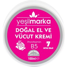 Aesco Yeşilmarka Doğal El ve Vücut Kremi - Gül