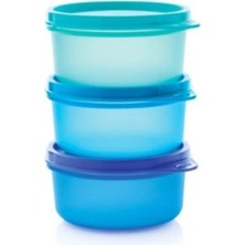 Aesco Tupperware Şeker Üçüzler 250 ml x 3 Adet