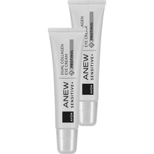 Aesco Avon Anew Sensitive+ Göz Çevresi Kremi 15 Ml. Ikili Paket