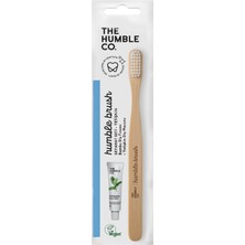 Aesco The Humble Co. - Humble Brush Travel Kit - Mini Seyahat Seti (Yetişkinler Için) (Yetişkin Diş Fırçası ve 7 gr Diş Macunu)