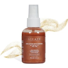 Aesco Işıltılı Güneş Kremi Suya Dayanıklı +50 Faktör 100ML