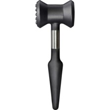 Aesco Ikea Et Tokmağı 24 cm Tokmak Et Dövme Aparatı Aleti Yumuşatma Çekiç A Kalite Siyah Renk HOPKEM70152740