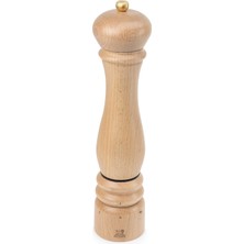 Aesco Peugeot Paris Elektrische Salzmühle, Mahlgradeinstellung U’select, Höhe: 34 Cm, Holz, Natur, 35655