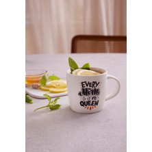 Aesco Kütahya Porselen Bone Juliet 350 cc Mug Bardak 885802