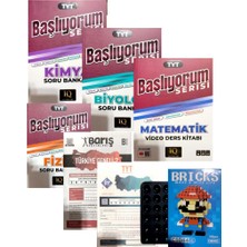 IQ Yayınları Başlıyorum Tyt 4'lü Set+Barış Vekr Akademi Yayınları Tyt Deneme+Lego+Vantuz