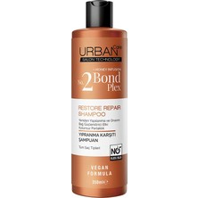 Aesco Urban Care No.2 Bond Plex Yıpranma Karşıtı Saç Bakım Şampuanı Sülfatsız 350 Ml- Vegan