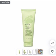 Aesco Oriflame Feet Up Everyday Gece Boyunca Nemlendirici Ayak Kremi, 46363MSN