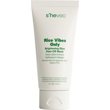 Aesco She Vec Rice Vibes Only – Aydınlatıcı Pirinç Maske (%100 Vegan)