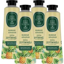 Aesco Eyüp Sabri Tuncer El ve Vücut Kremi Havaii Ananas 50 ml x 4