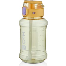 Aesco The Mia H2O Fit Kilitli Matara Sarı 900 ml 75950