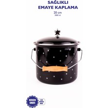 Aesco Star Emaye Bakraç 20 cm (3litre)