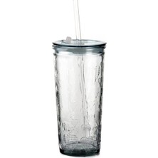 Aesco Table Passıon San Miguel Corazones Kalplı Pipetli Bardak 500CC 097O0806977
