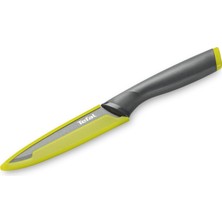 Aesco Tefal Fresh Kitchen Office Bıçağı 12 cm + Kılıf, Mutfak Bıçağı, Yumuşak Dokunuşlu, Konforlu, Paslanmaz Çelik Bıçaklar, Güvenlik Koruması K1220714