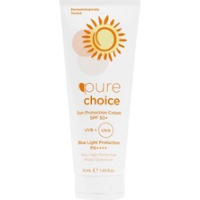 Aesco Pure Choice Spf 50+ Güneş Koruyucu Krem, 50ML - Suya Dayanıklı Çok Yüksek Koruma