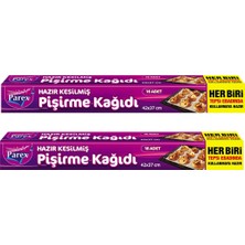 Aesco Hazır Kesilmiş Pişirme Kağıdı 16’lı 42 x 37 cm Ikili Set