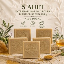 İnternatural Internatural Bal Polen Bitkisel Sabun 120 G - 5 Adet