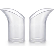 Aesco Orret Home Silikon Çaydanlık Ucu Damlatmaz Aparat Demlik Musluk Ucu Sızdırmaz Akıtmaz Çay Dökme Aparatı Isıya Dayanıklı Şeffaf Silikon Ağızlık 2’li Set (Asorti Renk)