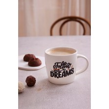 Aesco Kütahya Porselen Bone Juliet 350 cc Mug Bardak 885807