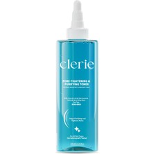 Aesco Clerie Aha Bha Tonik – Gözenek Sıkılaştırıcı ve Siyah Nokta Karşıtı Peeling Etkili Yüz Toniği –%3 Aha Bha, Niacinamide, Çay Ağacı ve Aloe Vera Içeren Arındırıcı Formül