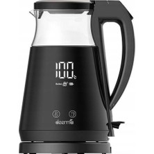 Aesco Deerma SH90W 1,7lt Dijital Isı Ayarlı Cam Kettle & Su Isıtıcı