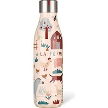 Aesco Les Artıstes Paris A-4339 Bottle'up Termos, 500 Ml, Bpa Içermeyen Termos, Tekrar Kullanılabilir, 12 Saat Sıcak ve 24 Saat Soğuk Tutar, Paslanmaz Çelik, Design Farm