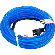 Powermaster 5 Volt USB Adaptörlü Neon Mavi Ip Aydınlatma
