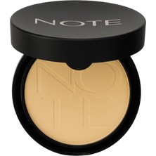 Aesco Note Cosmetics Luminous Silk Compact Powder 05 Honey Beige Mat Bitişli Toz Yüz Pudrası