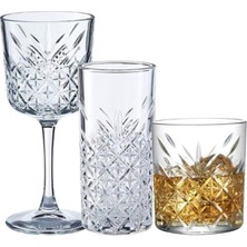 Aesco Paşabahçe Timeless 36 Parça Çeyizlik Su Bardağı Kadeh ve Meşrubat Bardak Seti TIMS-36SET