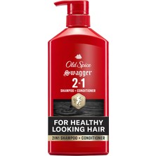 Aesco Old Spice Swagger 2'si 1 Arada Şampuan ve Saç Kremi 650ML