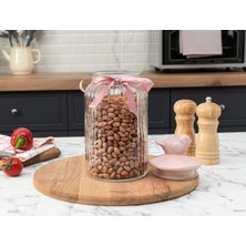 Aesco Madame Coco Kuşlu Kavanoz Silindir 1300ML