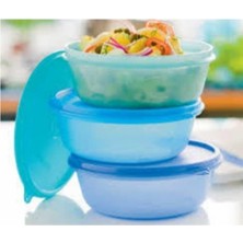 Aesco Tupperware Üç Şekerpare Saklama Kabı