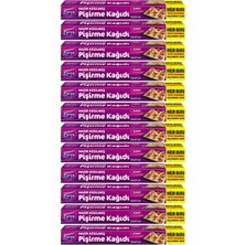 Aesco Hazır Kesilmiş Pişirme Kağıdı 10’lu 42 x 37 cm 12 Paket