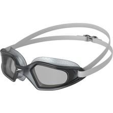 Aesco Speedo Üniseks Hydropulse Yüzme Gözlüğü | Rahat Kesim | Ayarlanabilir Tasarım, Beyaz/fil/açık Duman, Tek Beden