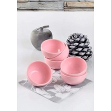 Aesco Keramika Pembe Bulut Kase 8 cm 6 Adet