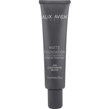 Aesco Alıx Avıen Uzun Süre Kalıcı Doğal Mat Bitişli E Vitamini Içeren Mat Fondöten - Matte Foundation 409 Cashmere