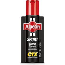 Aesco Alpecin Spor Kafein Şampuan Ctx, 1 x 250ML - Sportif Yük, Saç Kökleri Için Enerji