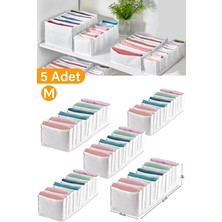 Aesco Serstil 5 Adet - Medium 11 Gözlü Çekmece Içi Düzenleyici Organizer 16 x 40 x 12